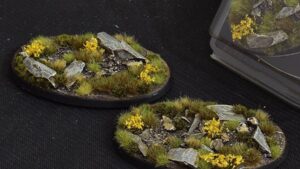 GamersGrass Highland Bases Oval 90mm x2