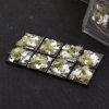 GamersGrass Winter Bases Square 25mm x8